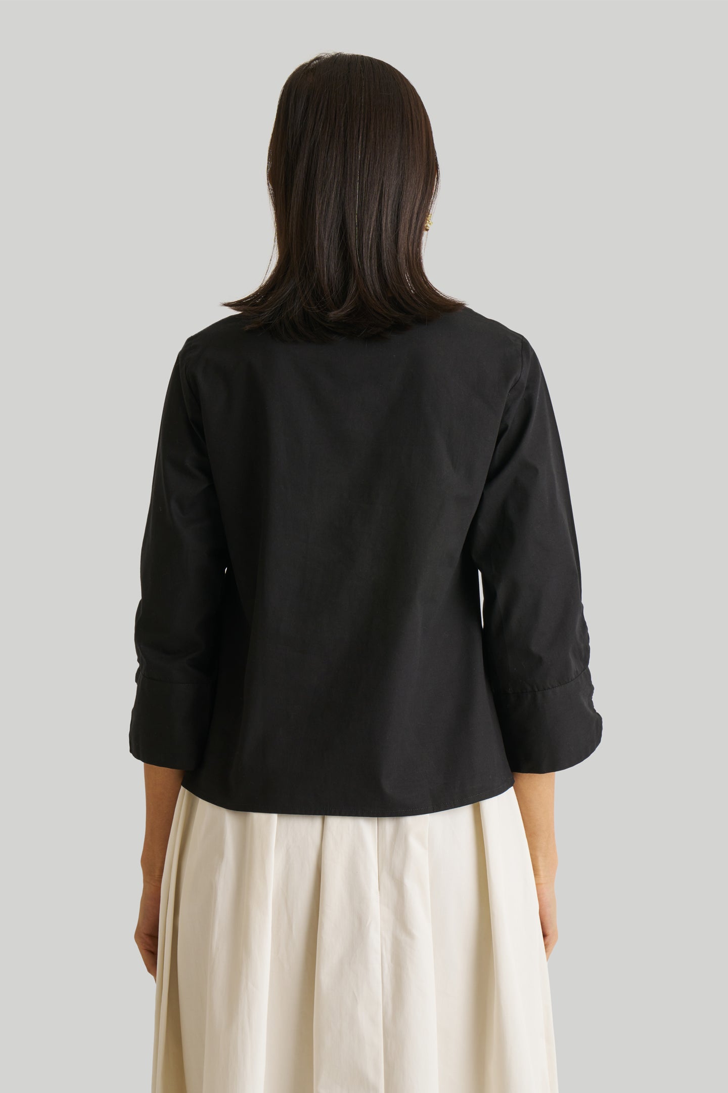 Black Top with Front Twist